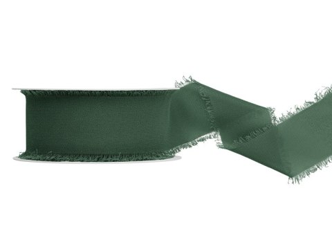 Wstążka szyfonowa, butelkowa zieleń, 40mm/10m Partydeco Wstążka szyfonowa, butelkowa zieleń, 40mm/10m Partydeco