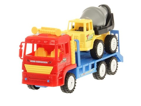 Auto z lawetą i autem ciężarowym 29cm Auto z lawetą i autem ciężarowym 29cm