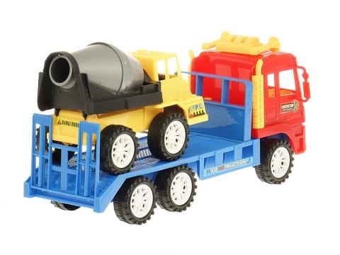 Auto z lawetą i autem ciężarowym 29cm Auto z lawetą i autem ciężarowym 29cm
