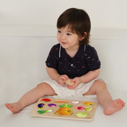 CLASSIC WORLD Drewniana Układanka Montessori Warzyw CLASSIC WORLD Drewniana Układanka Montessori Warzyw