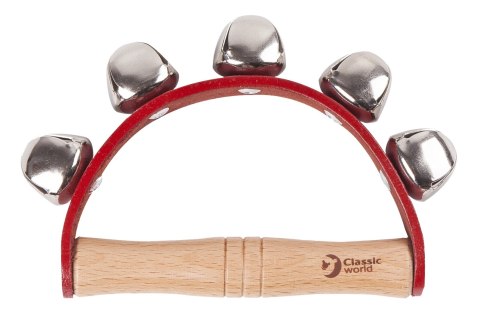CLASSIC WORLD EDU Instrument Muzyczny Janczary Dzwoneczki dla Dzieci CLASSIC WORLD EDU Instrument Muzyczny Janczary Dzwoneczki dla Dzieci
