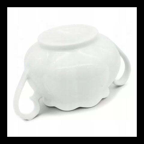 Cukiernica 290ml porcelanowa pojemnik na cukier cukierniczka z pokrywą TR-22-055 Cukiernica 290ml porcelanowa pojemnik na cukier cukierniczka z pokrywą TR-22-055