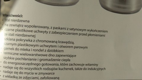 Garnek nierdzewny ze szklaną pokrywką 24cm 6,1l OLIVE Garnek nierdzewny ze szklaną pokrywką 24cm 6,1l OLIVE