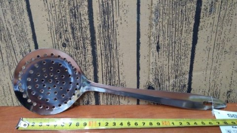 Łyżka cedzakowa 32cm ''STEEL'' | 477306 Łyżka cedzakowa 32cm ''STEEL'' | 477306