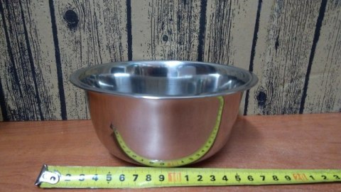 Miska GŁĘBOKA stal nierdzewna 1l 16cm | 465116 Miska GŁĘBOKA stal nierdzewna 1l 16cm | 465116