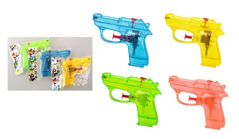 Pistolet na wodę przezroczysty 11 x 9 cm mix kolor SN54835 Pistolet na wodę przezroczysty 11 x 9 cm mix kolor SN54835