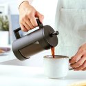 Pojemny Zaparzacz Szklany do Kawy Herbaty Tłokowy Dzbanek NAVA 800 ml