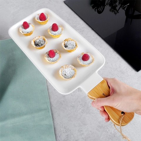 Talerz Taca do Serwowania Sałatek Przekąsek Porcelana NAVA 40,5 cm Talerz Taca do Serwowania Sałatek Przekąsek Porcelana NAVA 40,5 cm