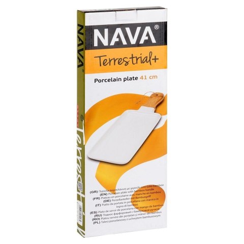 Talerz Taca do Serwowania Sałatek Przekąsek Porcelana NAVA 40,5 cm Talerz Taca do Serwowania Sałatek Przekąsek Porcelana NAVA 40,5 cm
