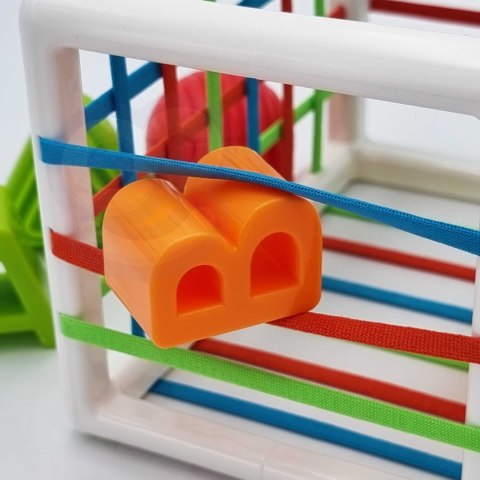 WOOPIE BABY Elastyczna Kostka Sensoryczna Sorter dla Dzieci Kolorowe Kształty Alfabet 15 el. WOOPIE BABY Elastyczna Kostka Sensoryczna Sorter dla Dzieci Kolorowe Kształty Alfabet 15 el.