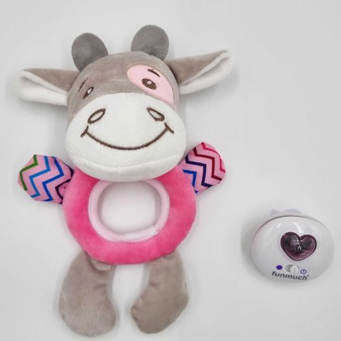 WOOPIE BABY Interaktywny Pluszak Przytulanka dla Niemowląt Światło Dźwięk Byczek Gryzak Usypiacz WOOPIE BABY Interaktywny Pluszak Przytulanka dla Niemowląt Światło Dźwięk Byczek Gryzak Usypiacz