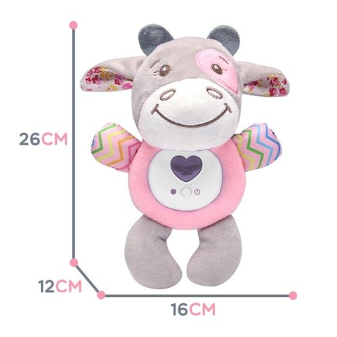 WOOPIE BABY Interaktywny Pluszak Przytulanka dla Niemowląt Światło Dźwięk Byczek Gryzak Usypiacz WOOPIE BABY Interaktywny Pluszak Przytulanka dla Niemowląt Światło Dźwięk Byczek Gryzak Usypiacz