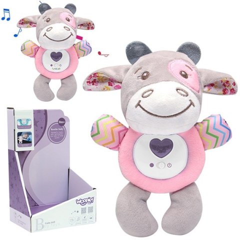 WOOPIE BABY Interaktywny Pluszak Przytulanka dla Niemowląt Światło Dźwięk Byczek Gryzak Usypiacz WOOPIE BABY Interaktywny Pluszak Przytulanka dla Niemowląt Światło Dźwięk Byczek Gryzak Usypiacz
