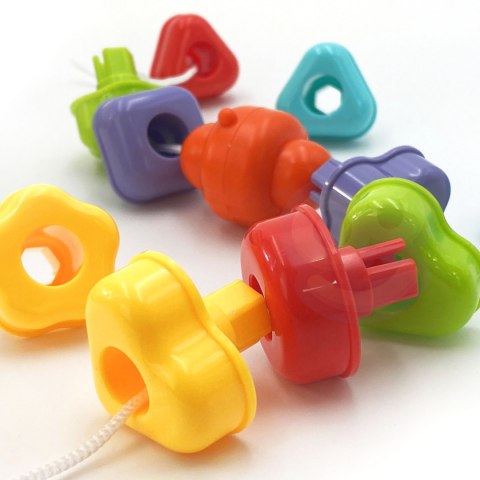 WOOPIE BABY Kosz Kwiatów Sorter Układanka Edukacyjna Nawlekanka WOOPIE BABY Kosz Kwiatów Sorter Układanka Edukacyjna Nawlekanka
