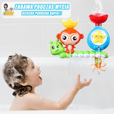 WOOPIE BABY Zabawka Wodna do Kąpieli Małpka + Kubeczek WOOPIE BABY Zabawka Wodna do Kąpieli Małpka + Kubeczek