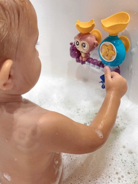 WOOPIE BABY Zabawka Wodna do Kąpieli Małpka + Kubeczek WOOPIE BABY Zabawka Wodna do Kąpieli Małpka + Kubeczek