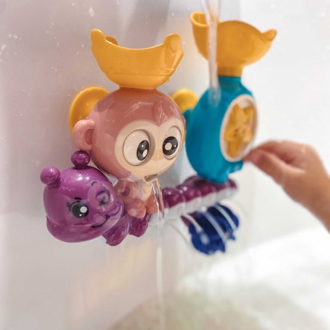 WOOPIE BABY Zabawka Wodna do Kąpieli Małpka + Kubeczek WOOPIE BABY Zabawka Wodna do Kąpieli Małpka + Kubeczek