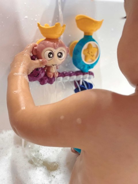 WOOPIE BABY Zabawka Wodna do Kąpieli Małpka + Kubeczek WOOPIE BABY Zabawka Wodna do Kąpieli Małpka + Kubeczek