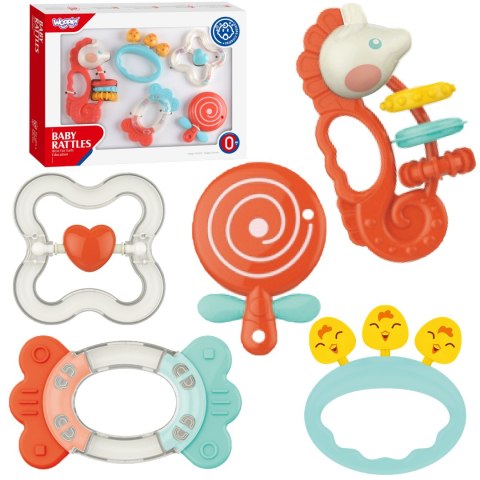 WOOPIE BABY Zestaw Gryzaków Grzechotek Sensorycznych WOOPIE BABY Zestaw Gryzaków Grzechotek Sensorycznych