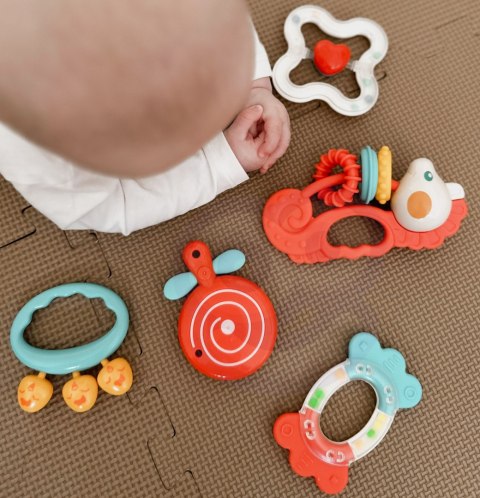 WOOPIE BABY Zestaw Gryzaków Grzechotek Sensorycznych WOOPIE BABY Zestaw Gryzaków Grzechotek Sensorycznych