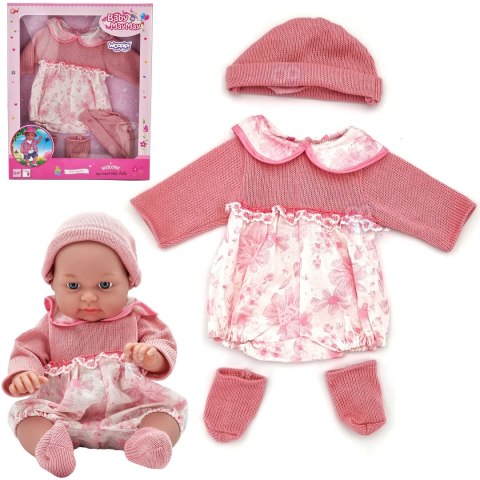 WOOPIE Ubranko dla Lalki Zestaw Sukienka Czapeczka 43 - 46 cm Różowy WOOPIE Ubranko dla Lalki Zestaw Sukienka Czapeczka 43 - 46 cm Różowy