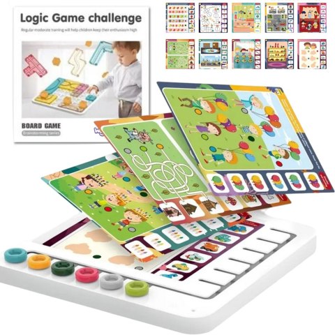 WOOPIE Zestaw 60 Gier Logicznych 3+ WOOPIE Zestaw 60 Gier Logicznych 3+