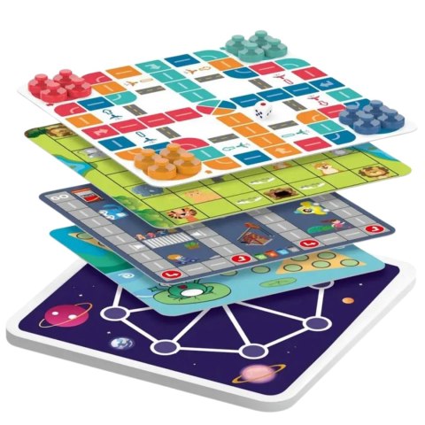 WOOPIE Zestaw Gier Planszowych Logicznych 10w1 WOOPIE Zestaw Gier Planszowych Logicznych 10w1