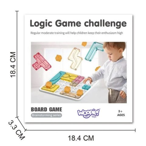 WOOPIE Zestaw Gier Planszowych Logicznych 10w1 WOOPIE Zestaw Gier Planszowych Logicznych 10w1