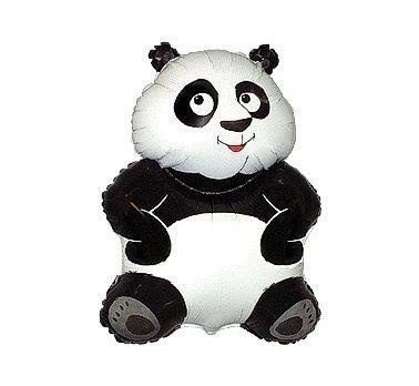 Balon Foliowy - Miś Panda, 62cm Flexmetal Balon Foliowy - Miś Panda, 62cm Flexmetal