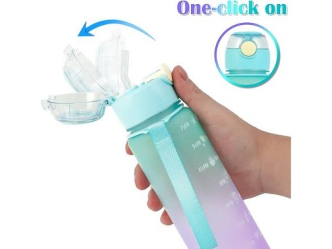 Butelka motywacyjna / bidon na wodę 2000ml 690282 Butelka motywacyjna / bidon na wodę 2000ml 690282