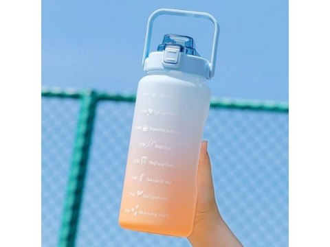 Butelka motywacyjna / bidon na wodę 2000ml 690282 Butelka motywacyjna / bidon na wodę 2000ml 690282