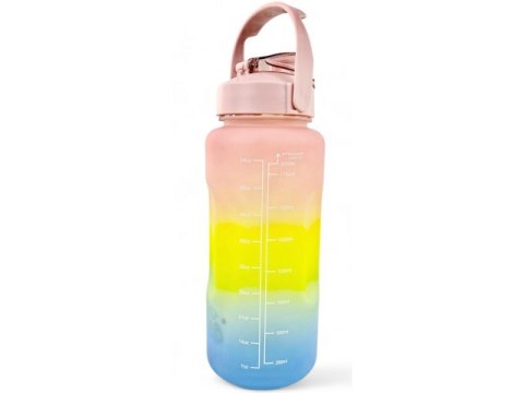 Butelka motywacyjna / bidon na wodę 2000ml 690282 Butelka motywacyjna / bidon na wodę 2000ml 690282