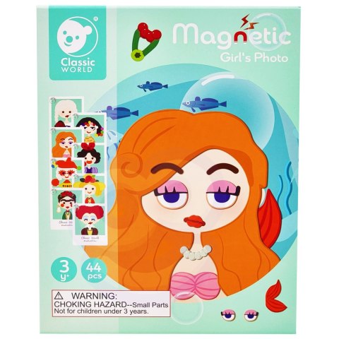 CLASSIC WORLD Układanka Magnetyczna Księżniczki 44 el. CLASSIC WORLD Układanka Magnetyczna Księżniczki 44 el.