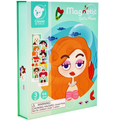 CLASSIC WORLD Układanka Magnetyczna Księżniczki 44 el. CLASSIC WORLD Układanka Magnetyczna Księżniczki 44 el.