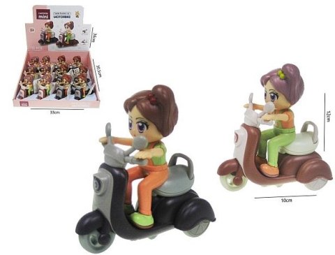 Figurka na skuterze 10-5cm z napędem 2-rodzaje H13072R Figurka na skuterze 10-5cm z napędem 2-rodzaje H13072R