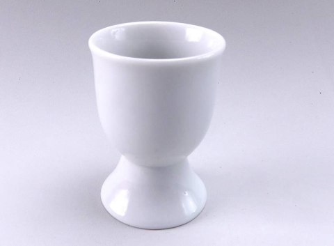 Kieliszek ceramiczny na jajka 5 x 7cm biała porcelana Kieliszek ceramiczny na jajka 5 x 7cm biała porcelana