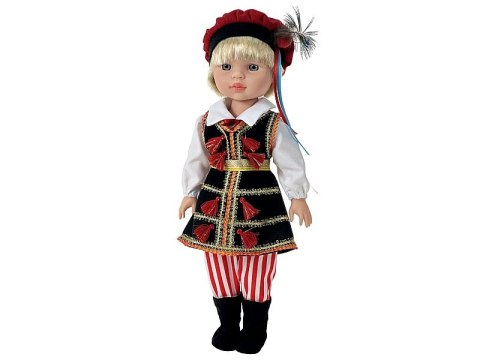 Lalka chłopiec 38cm KRAKOWIAK w stroju ludowym z polskim głosem śpiewa i mówi po polsku twarda Lalka chłopiec 38cm KRAKOWIAK w stroju ludowym z polskim głosem śpiewa i mówi po polsku twarda