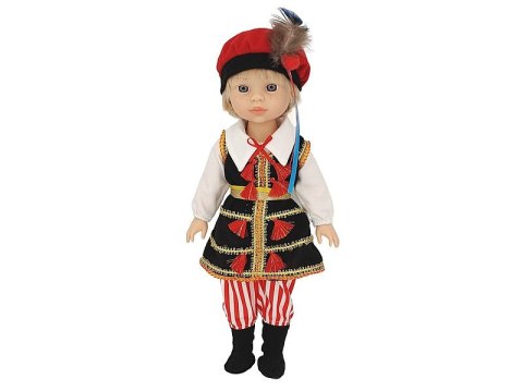 Lalka chłopiec 38cm KRAKOWIAK w stroju ludowym z polskim głosem śpiewa i mówi po polsku twarda Lalka chłopiec 38cm KRAKOWIAK w stroju ludowym z polskim głosem śpiewa i mówi po polsku twarda
