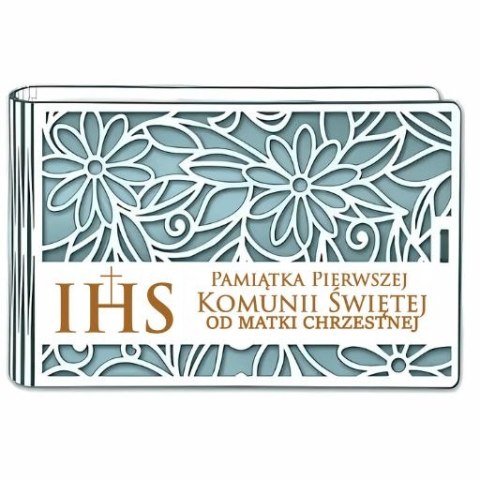 Pudełko na pieniądze banknotówka KOMUNIA - od MATKI CHRZESTNEJ - Ażur 3302A-KOM2N-MC Pudełko na pieniądze banknotówka KOMUNIA - od MATKI CHRZESTNEJ - Ażur 3302A-KOM2N-MC