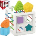 WOOPIE BABY Elastyczna Kostka Sensoryczna Sorter dla Dzieci Kolorowe Kształty 11 el.
