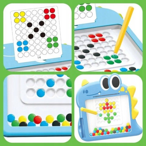 WOOPIE Tablica Magnetyczna dla Dzieci Montessori MagPad Dinozaur WOOPIE Tablica Magnetyczna dla Dzieci Montessori MagPad Dinozaur