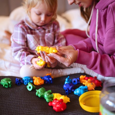 WOOPIE Zestaw Nauka Liczb Kolorów Montessori Figurki Jednorożce do Składania "Dopasuj Cyferki" 13 el. WOOPIE Zestaw Nauka Liczb Kolorów Montessori Figurki Jednorożce do Składania "Dopasuj Cyferki" 13 el.