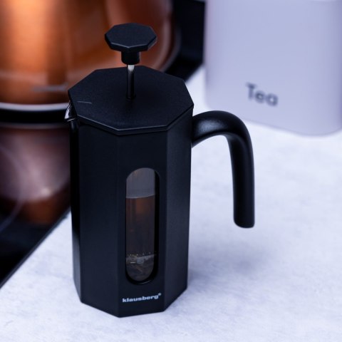 ZAPARZACZ DO KAWY/HERBATY 0,35L FRENCH PRESS KLAUSBERG KB-7676 ZAPARZACZ DO KAWY/HERBATY 0,35L FRENCH PRESS KLAUSBERG KB-7676