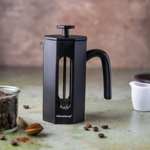 ZAPARZACZ DO KAWY/HERBATY 0,35L FRENCH PRESS KLAUSBERG KB-7676 ZAPARZACZ DO KAWY/HERBATY 0,35L FRENCH PRESS KLAUSBERG KB-7676