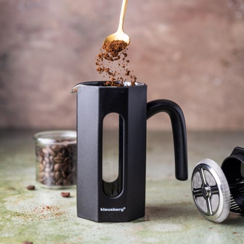 ZAPARZACZ DO KAWY/HERBATY 0,35L FRENCH PRESS KLAUSBERG KB-7676 ZAPARZACZ DO KAWY/HERBATY 0,35L FRENCH PRESS KLAUSBERG KB-7676
