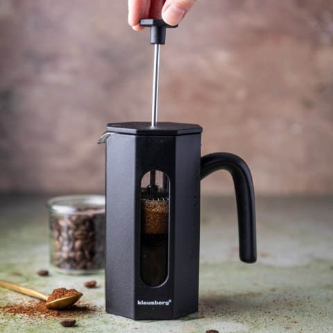 ZAPARZACZ DO KAWY/HERBATY 0,35L FRENCH PRESS KLAUSBERG KB-7676 ZAPARZACZ DO KAWY/HERBATY 0,35L FRENCH PRESS KLAUSBERG KB-7676