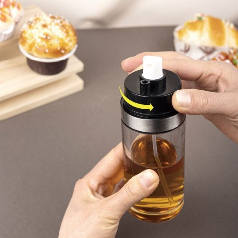 ATOMIZER SPRYSKIWACZ DO OLEJU OLIWY OCTU 2W1 150ML KINGHOFF KH-1894 ATOMIZER SPRYSKIWACZ DO OLEJU OLIWY OCTU 2W1 150ML KINGHOFF KH-1894