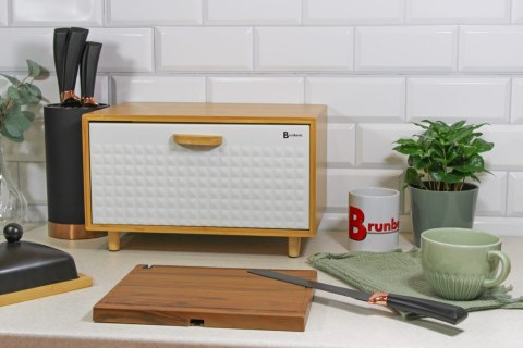 CHLEBAK BAMBUSOWY POJEMNIK NA PIECZYWO BRUNBESTE BB-4251 BIAŁY CHLEBAK BAMBUSOWY POJEMNIK NA PIECZYWO BRUNBESTE BB-4251 BIAŁY