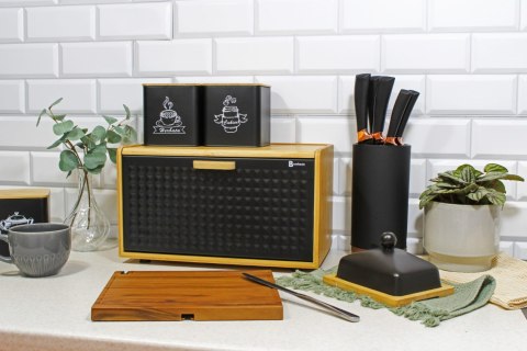 CHLEBAK BAMBUSOWY POJEMNIK NA PIECZYWO BRUNBESTE BB-4256 CZARNY CHLEBAK BAMBUSOWY POJEMNIK NA PIECZYWO BRUNBESTE BB-4256 CZARNY