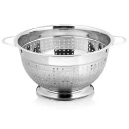 Cedzak Durszlak na Makaron Kuchenny Stalowy Nierdzewny NAVA 24 cm